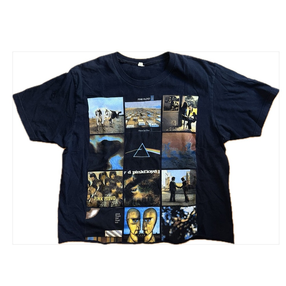 Vintage Pink Floyd crop tee